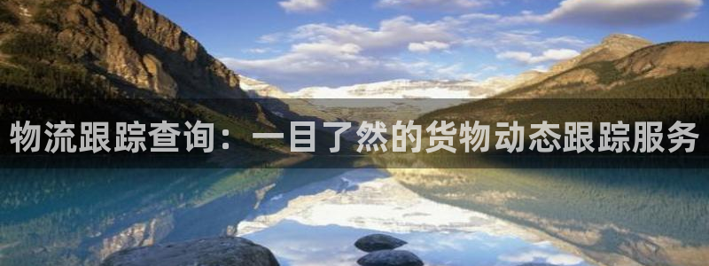 狗子28怎么注册：物流跟踪查询：一目