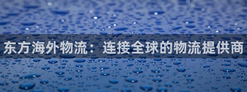 狗子28官网入口pcios：东方海外